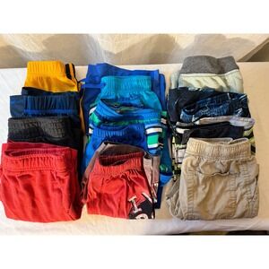 Mixed Brand Shorts Bundle Kids Size 6 Multicolor Good Sonic Mario Space Jam 11pk